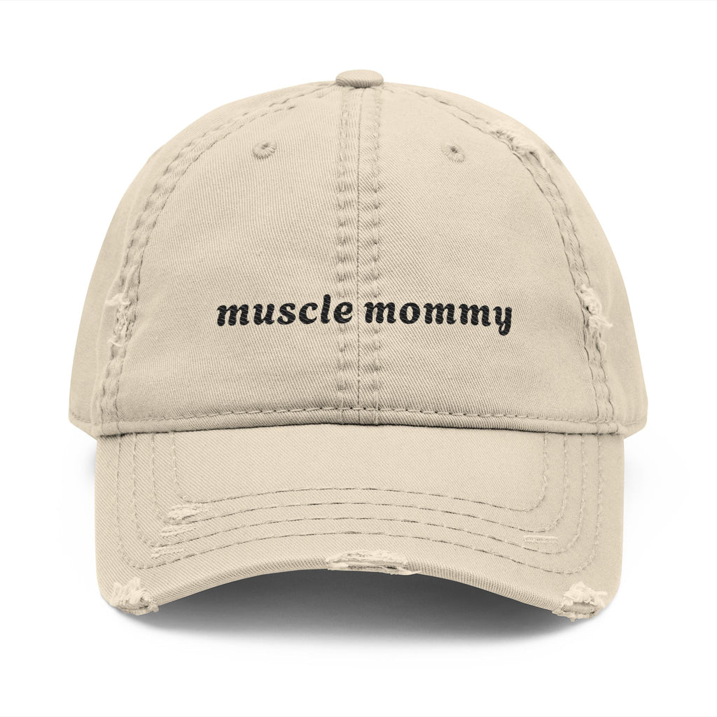Muscle Mommy - Distressed Hat