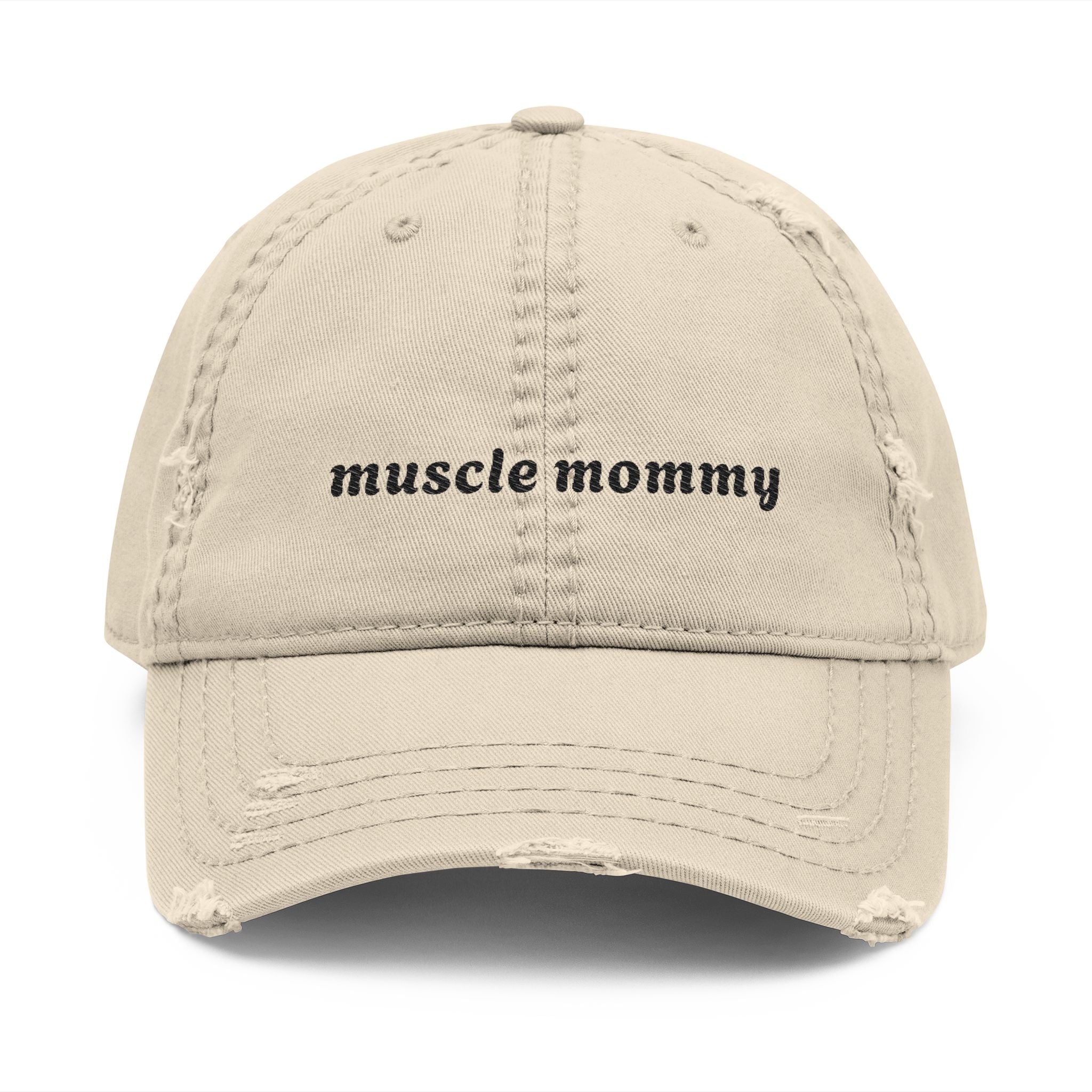 Muscle Mommy - Distressed Hat