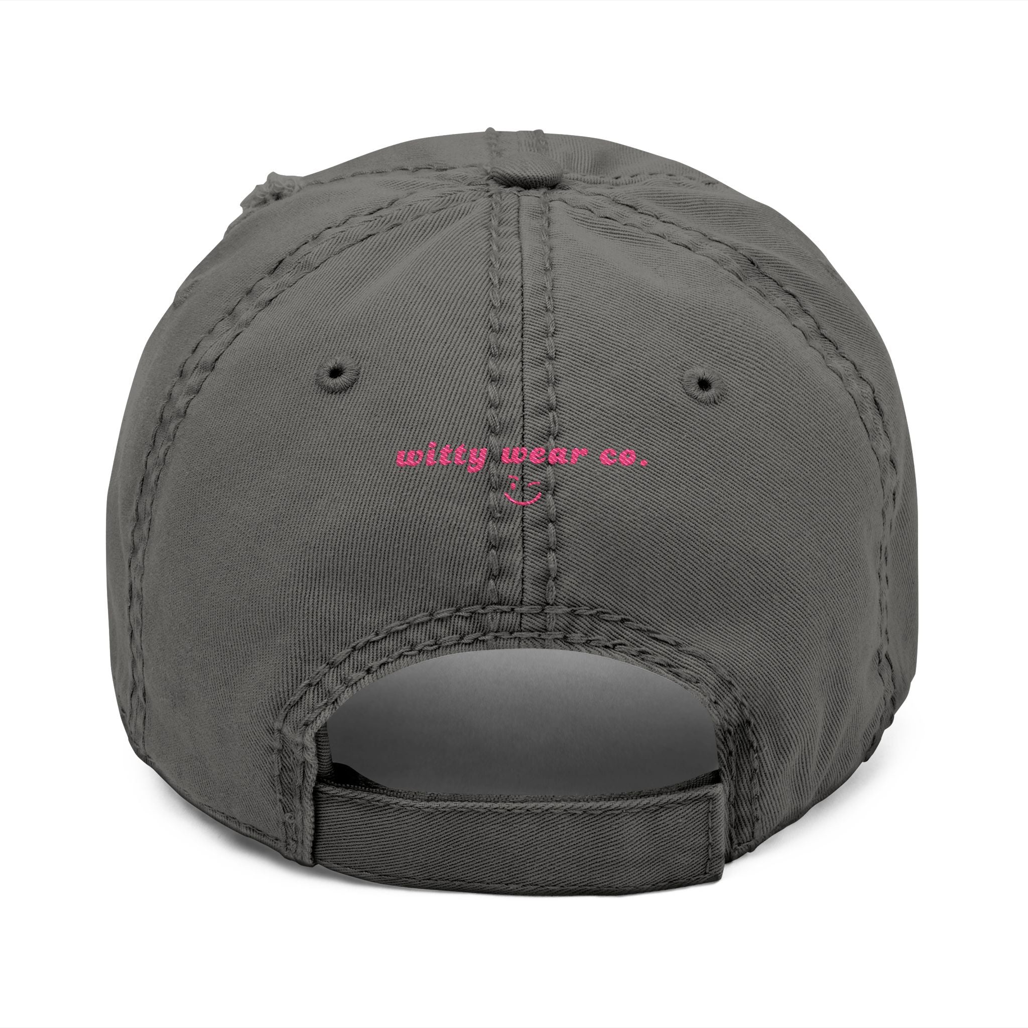 Good Girls Lift Heavy Distressed Hat