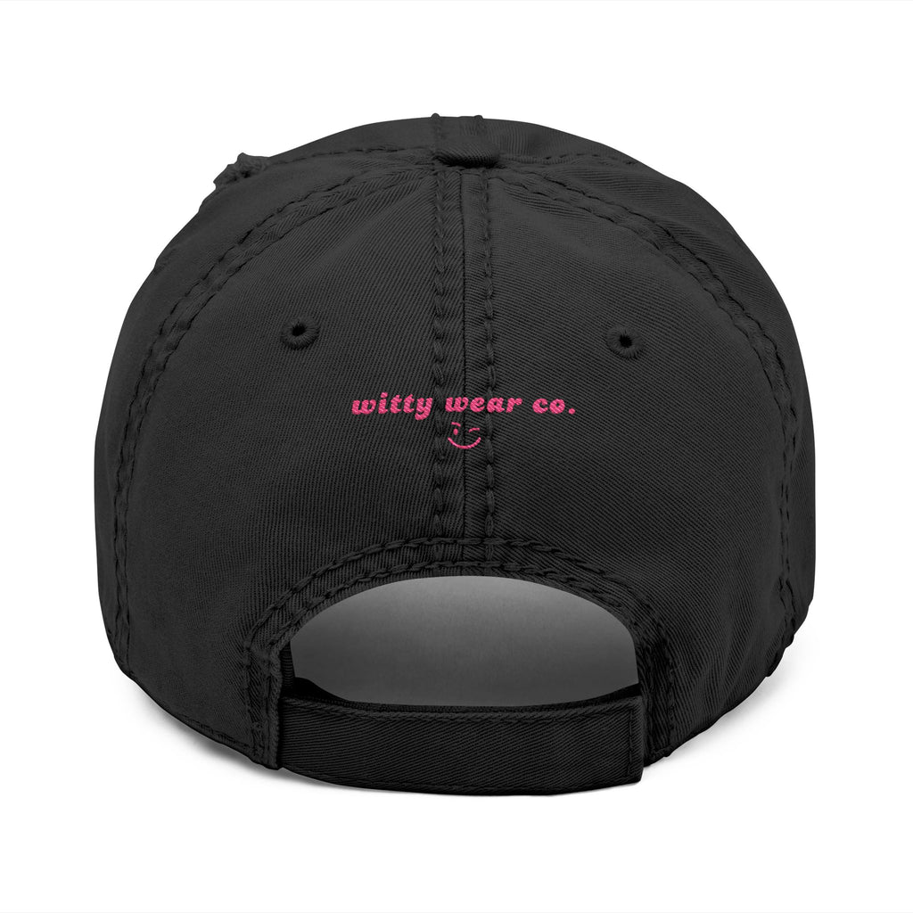 Good Girls Lift Heavy Distressed Hat